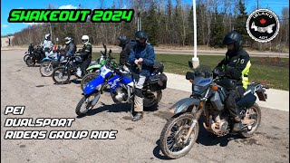 First Group Ride of the Season | Shakeout 2024 | PEI Dual Sport Riders Group | Island ADV