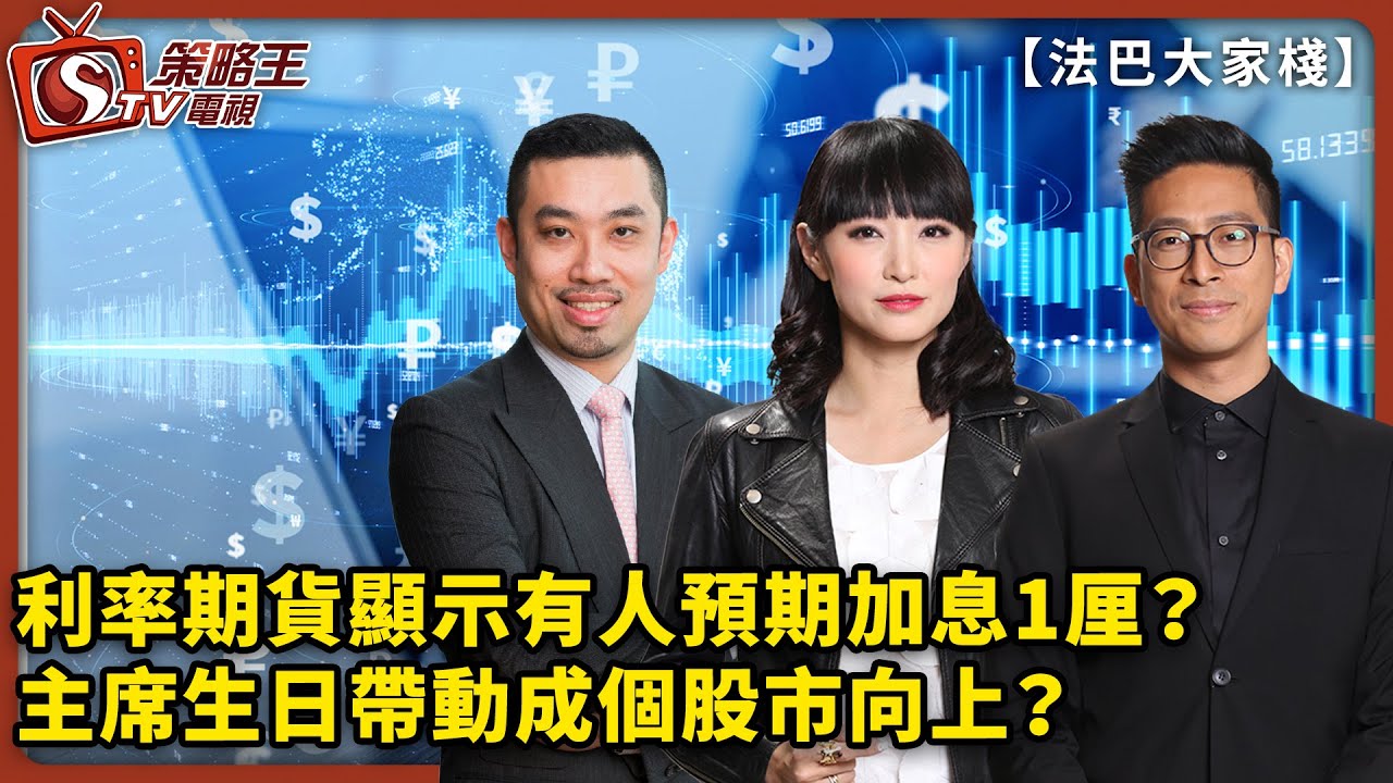 利率期貨顯示有人預期加息1厘？主席生日帶動成個股市向上？法巴大家棧_曾美華_李鴻彥_Martin_2022年6月15日