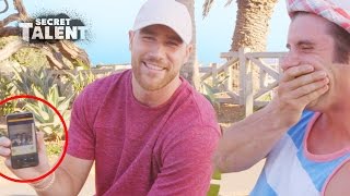 Travis Kelce Gives Questionable Dating Advice to Strangers | Secret Talent