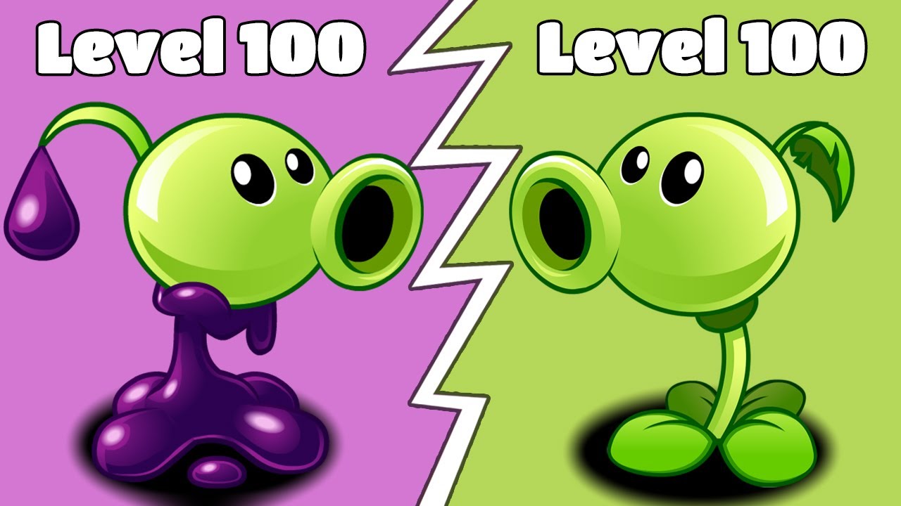 PvZ 2 Goo Peashooter Level 100 Vs All Plants Level 100 YouTube