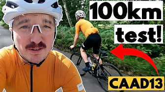 first 100km ride on the CAAD13