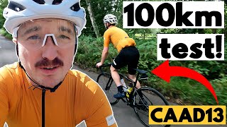 first 100km ride on the CAAD13