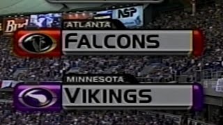 1998 NFC Championship Falcons vs Vikings Highlights (Fox Intro) One of the Greatest Title Game Ever