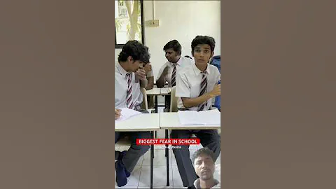 BiGGEST FEAR SCHOOL#shorts#explore#school#friends#memories#funny#comedy#nostalgia#fun