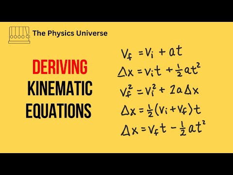 Deriving 5 Kinematic