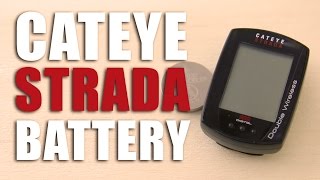 Replace the Battery on a Cateye Strada Double Wireless Computer