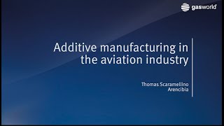 Additive manufacturing in the aviation industry