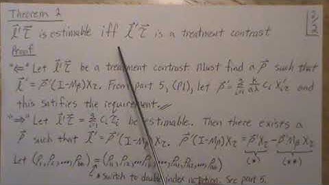 Balanced Incomplete Block Design (part 6/8): Estimability and Treatment Contrasts