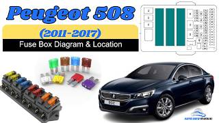 Fuse Box Location & Diagrams: Peugeot 508 (2011-2017) Owner's Manual