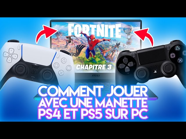 Comment connecter une manette de PS5 à un PC ?