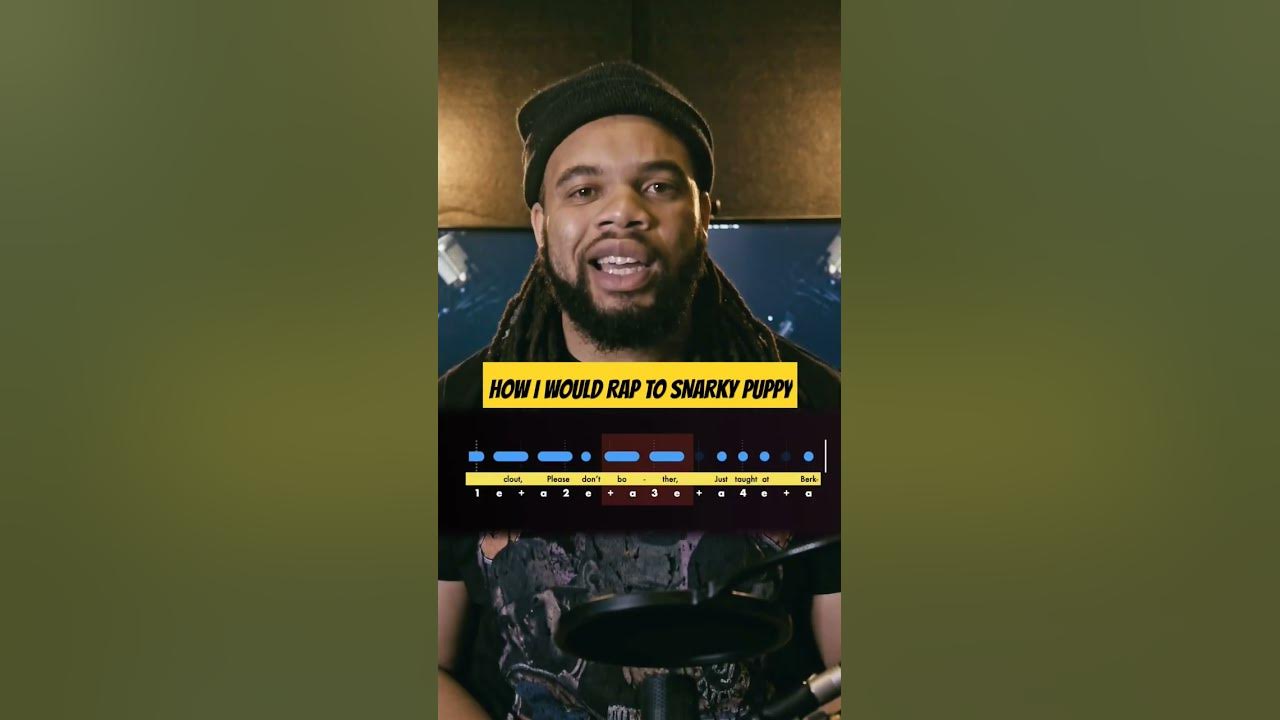 The Science of Rap: Rapping to What About Me by Snarky Puppy (Transcribed) #musictheory #rapflow The Science of Rap: Rapping to What About Me by Snarky Puppy (Transcribed) #musictheory #rapflow