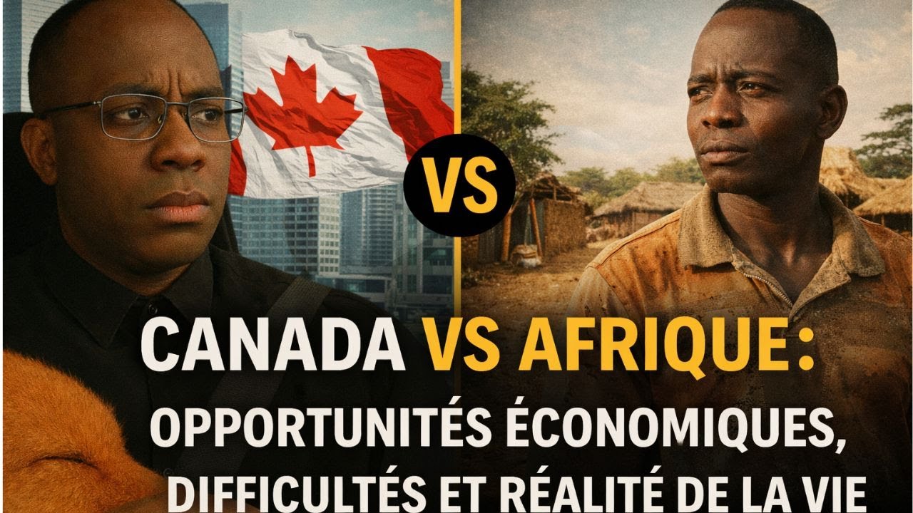 Canada vs Afrique : opportunités économiques, difficultés et réalité de la vie