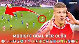 De MOOISTE GOAL per CLUB in de Eredivisie 2023