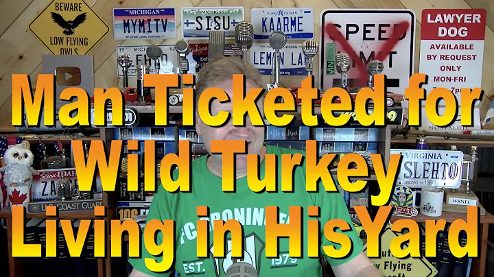 Man Ticketed for Turkey Living in His Back Yard