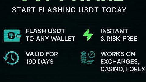 How to create flash USDT | free flash USDT script | binance flash usdt 