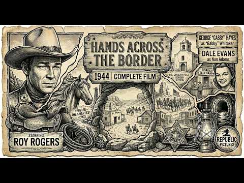 Hands Across the Border (1944) | Roy Rogers | Classic Western Movie | Full Movie