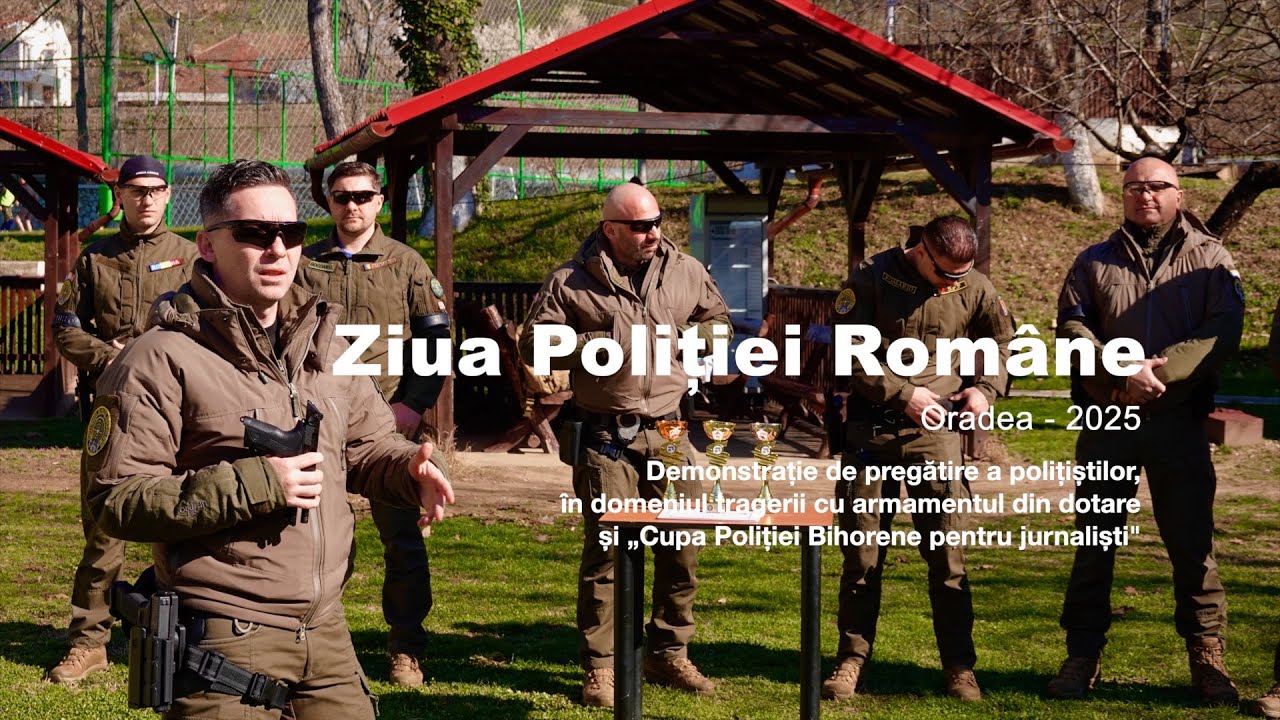 Ziua Poliției Române. Oradea. 2025. VIDEO