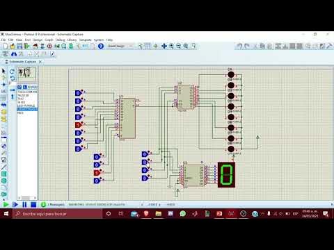 MUX-DEMUX PRACTICA EN PROTEUS - YouTube