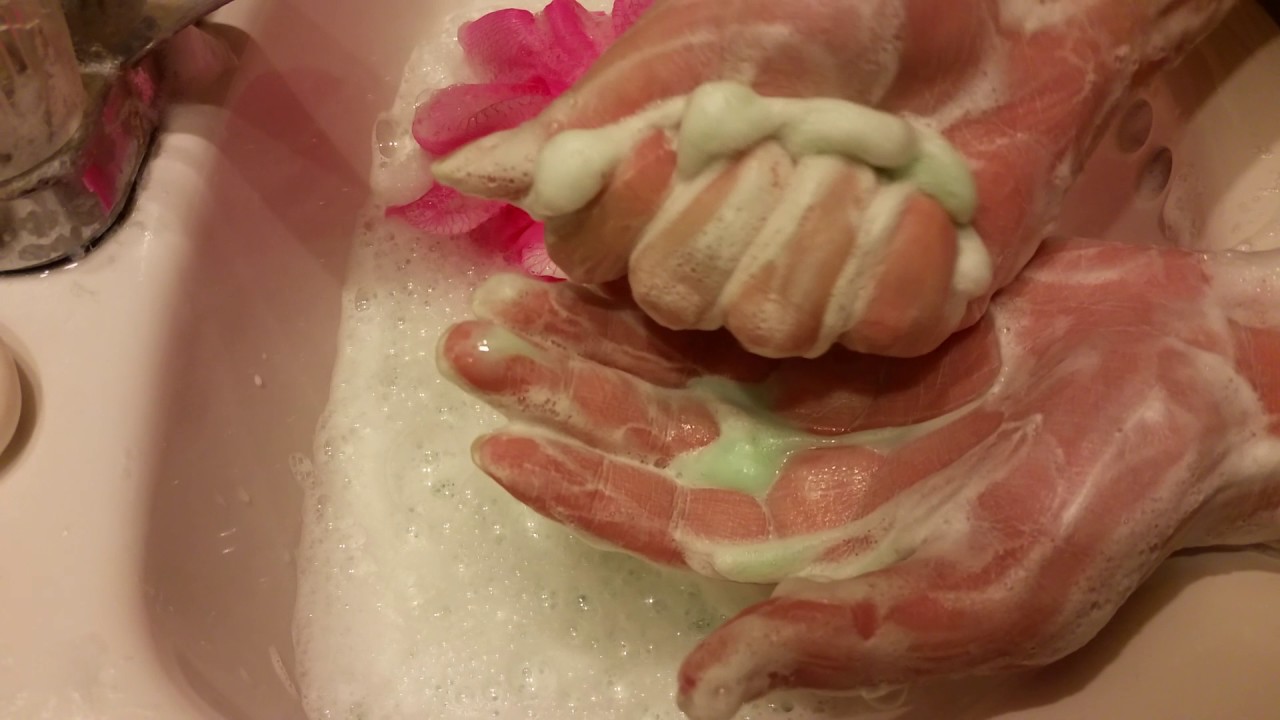 Asmr suds'n up with Dove Cucumber & green tea Bar & Bodywash