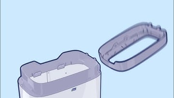 Tork Image Design Bin (B1 System) - Change side of lid