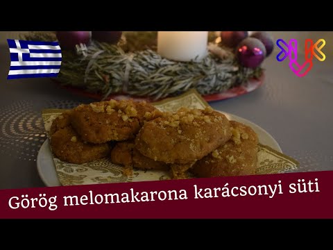 Videó: Hogyan Készítsünk Melomakarona Sütiket