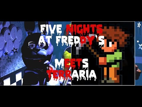 Five Nights At Freddy's - Freddy's A Youtuber! TERRARIA ALL ITEMS MAP CONTEST!!