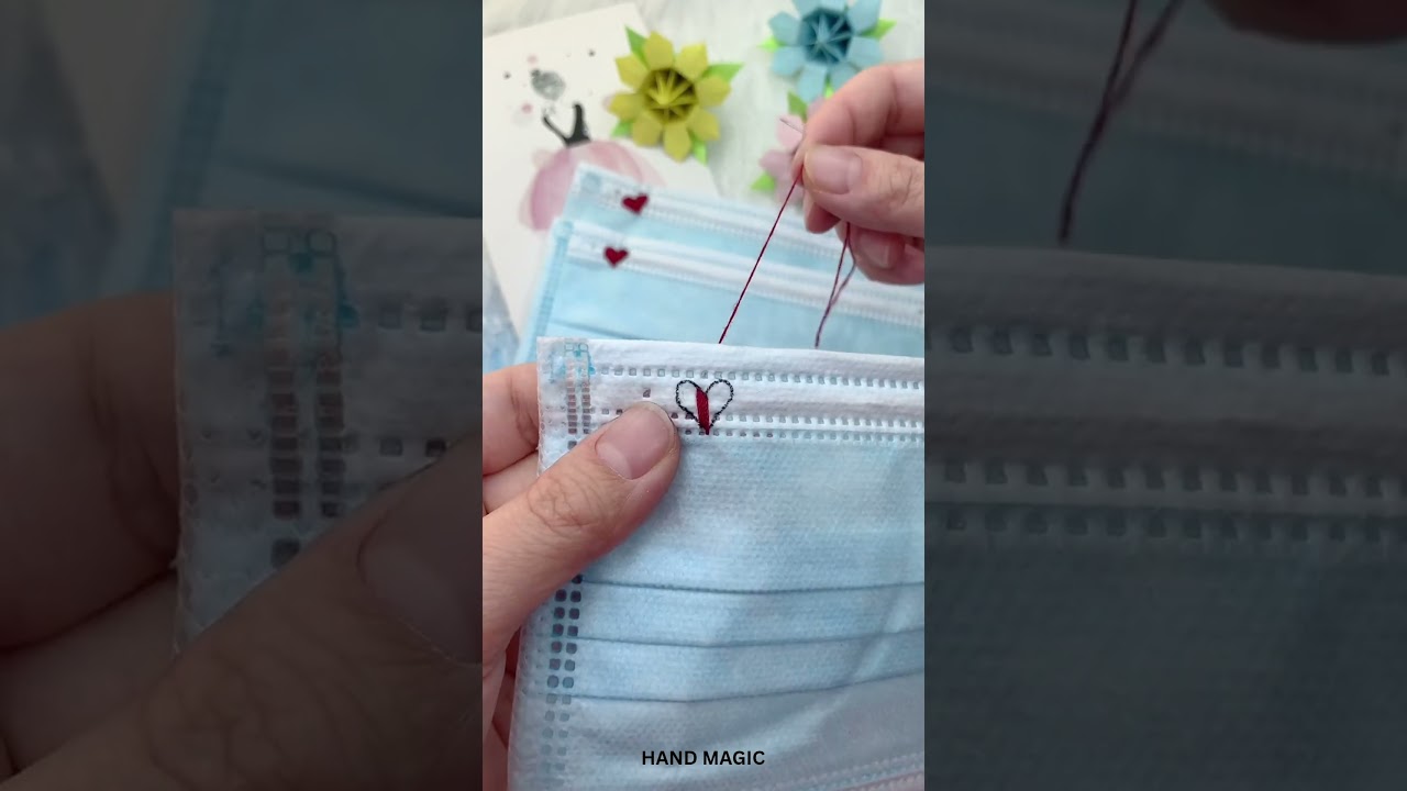 🎭 শিখুন Cute Handmade Mask Design মাত্র ১ মিনিটে!