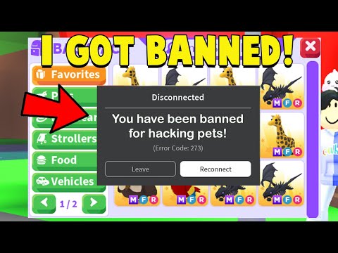 7 Things you WILL GET BANNED for in Adopt Me! 