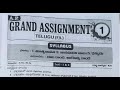 10th class revision test paper 2023 telugu || Grand assignment telugu || revision testpaper 2023