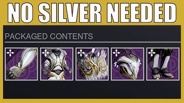 How To Unlock The Dawning Armor Ornaments WITHOUT SILVER Destiny 2