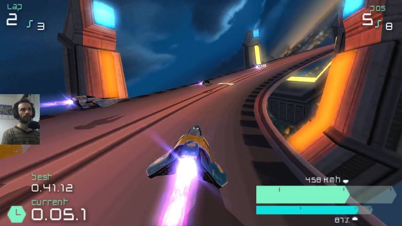 Wipeout Pulse - Race Campaign All Golds Blind Playthrough (Part 1 ...