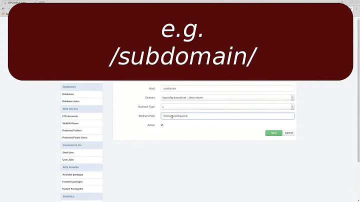 ISPconfig Tutorial Part 7 - Sub Domains Setup