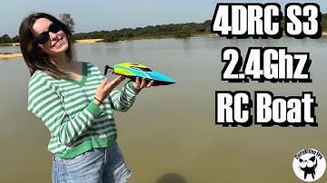 4DRC RC Boat Review - a day at the lake!   Supplied by Banggood