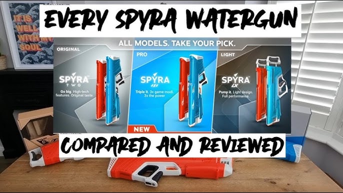 Spyra 3 Water Gun Review – Spyra 2, 3 & LX Comparison 