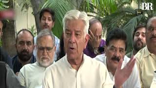 Not afraid of getting arrested by Punjab govt: Khawaja Asif
