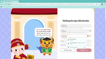 Cách đăng ký tài khoản cho học sinh tham gia thi Trạng Nguyên Tiếng Việt năm 2025 - 2026