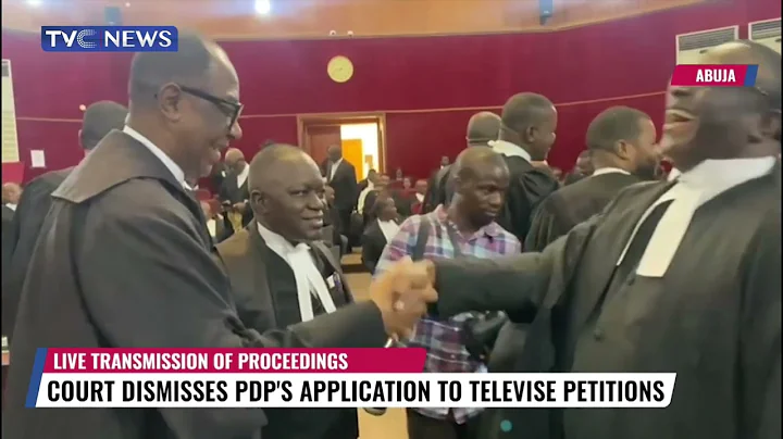 Court Rejects Request For Live Coverage Of Petitions Against Tinubu