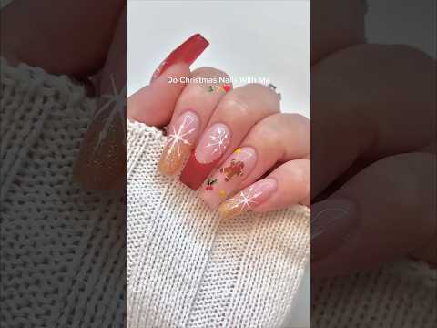 Do Christmas Nails With Me! | Beetles 12 Colors Christmas Gel Kit