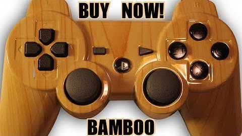 MrModz - Bamboo Series - PS3 Modded Controller - Rapidfire