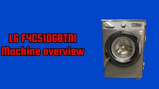LG F4C510GBTN1: Machine overview