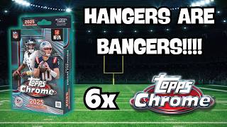 1:687 BOXES CASE HIT PULL! 2025 Topps Chrome Football Hanger Box Opening!