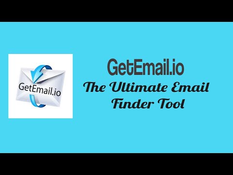 How to use GetEmail.io to Find Someone's Email
