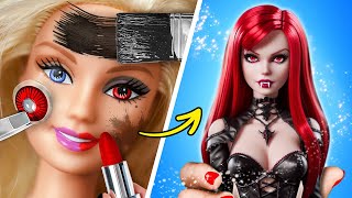 Comment devenir un VAMPIRE ! Le maquillage extrême de Barbie ! De Barbie à Vampire par LALAL'R