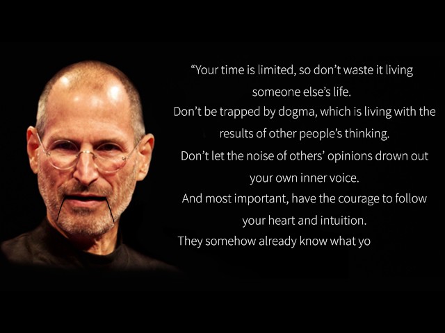 Steve Jobs - Your time is limited