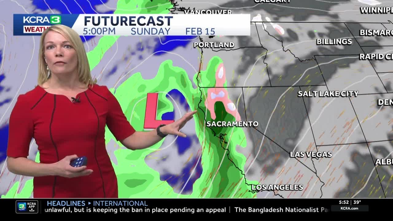 Northern California forecast: Mild through Valentine’s Day, then storms return