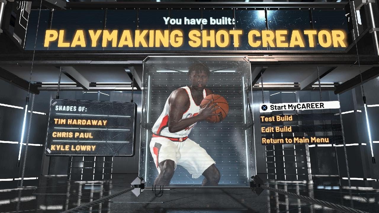MAKING A PLAYMAKING SHOT CREATOR | NBA 2K22 CURRENT GEN BUILDS - YouTube