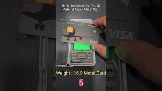 Metal Credit Card Weights
