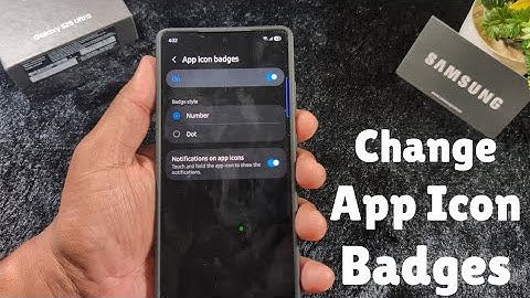 Transform Samsung One UI 7: Change App Icon Badges Like a Pro!