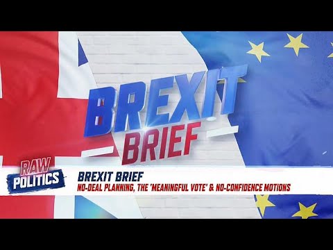 Brexit: UK ramps up no deal preparations | Raw Politics