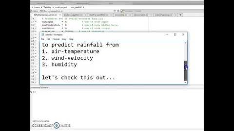 Predicting rainfall per-month using Neural-network